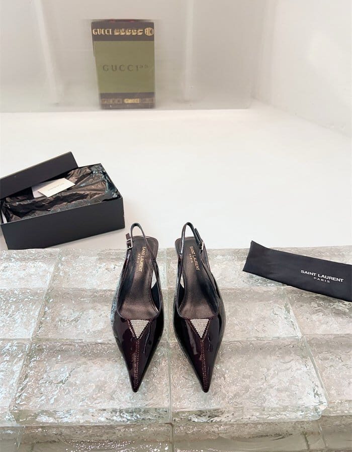 SAINT LAURENT 생로랑 여성용 샌들 (굽높이4.5CM) Y78897-2