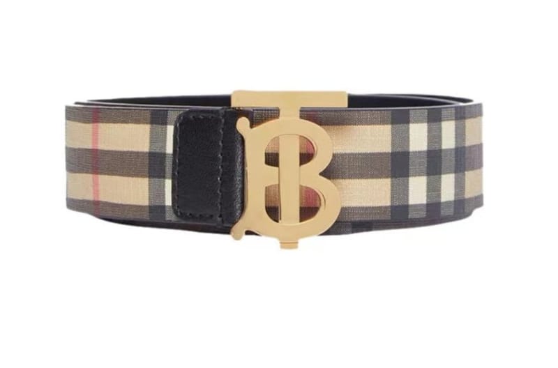 BURBERRY 버버리 체크 프린트 벨트 2COLOR