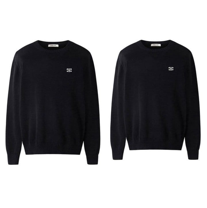 CELINE 셀린느 트리오페 커플 울 니트