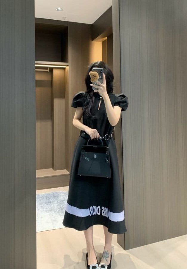 DIOR 디올 기본 원피스 벨트포함