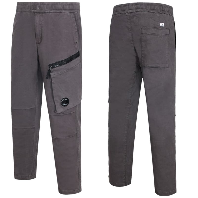 C.P COMPANY C.P컴퍼니 가먼트 다이닝 렌즈 사선 카고지퍼 팬츠 2COLOR