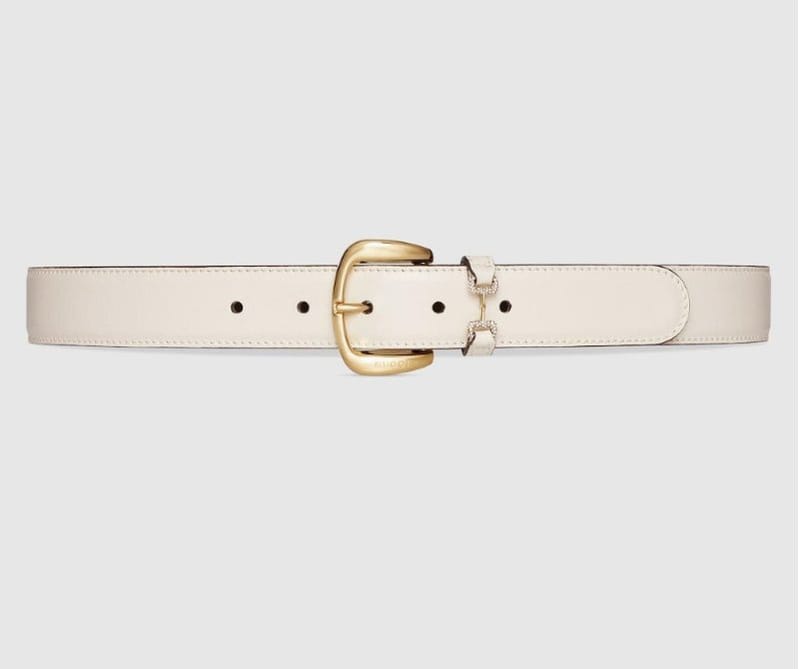 GUCCI 구찌 크리스털 홀스빗 벨트 2COLOR