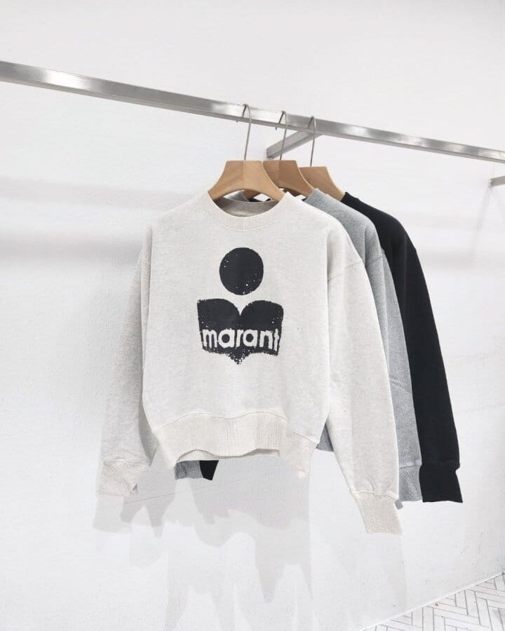 ISABEL MARANT 이자벨마랑 에뚜왈 나염 맨투맨