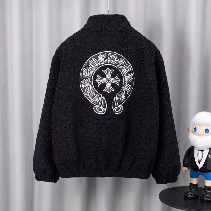 CHROME HEARTS 크롬하츠 홀스슈 플리스 자켓