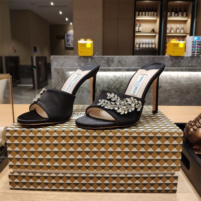 JIMMY CHOO 지미추 여성용 슬리퍼 (굽높이10CM) J86539 2COLOR