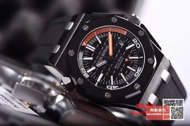 AUDEMARS PIGUET 오데마피게 로얄오크 오프쇼어 다이버 블랙 세라믹