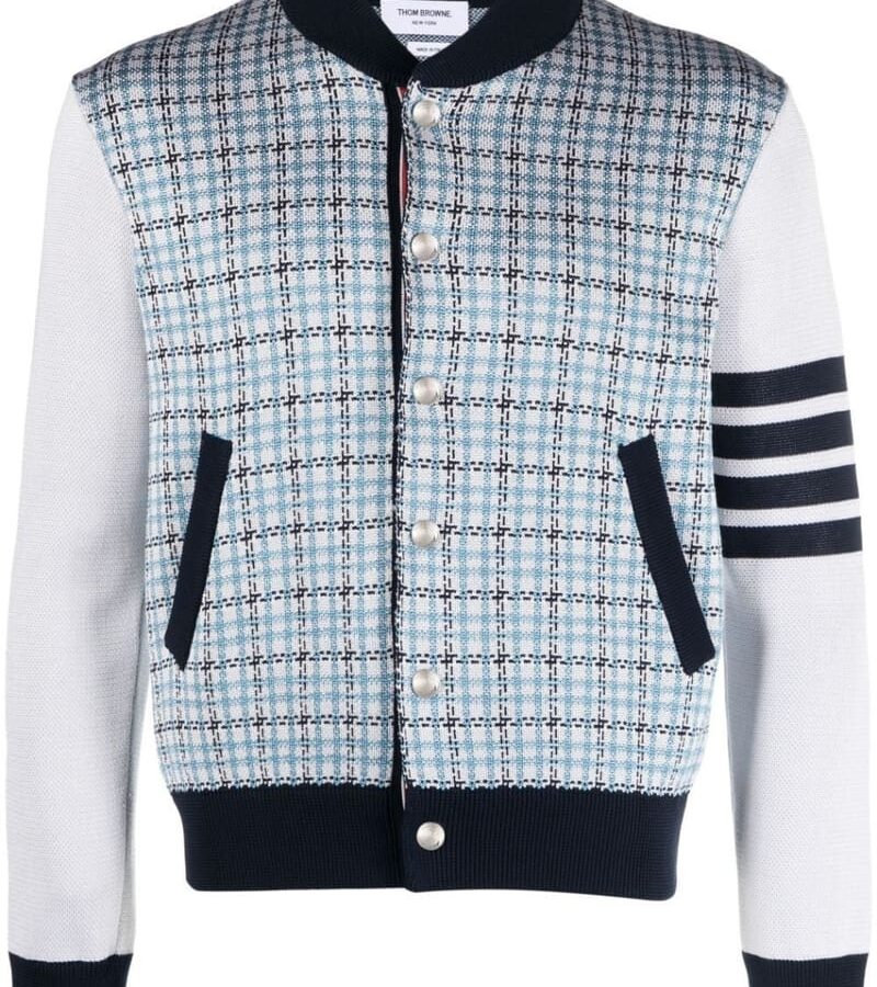 THOM BROWNE 톰브라운 메탈 봄버 자켓 2COLOR