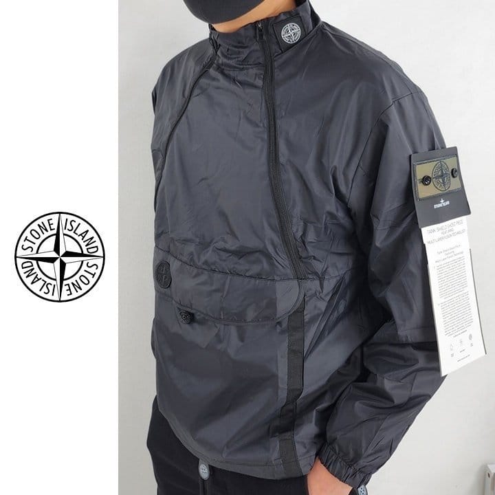 STONE ISLAND 스톤아일랜드 와펜 패치 지퍼 아노락