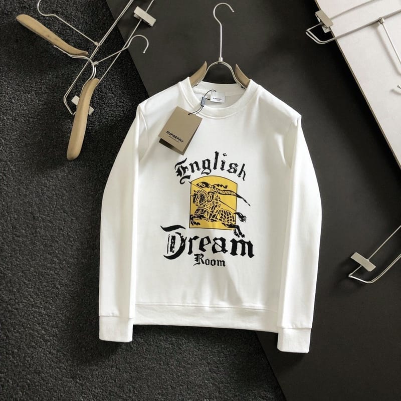 BURBERRY 버버리 기사 프린팅 맨투맨 2COLOR