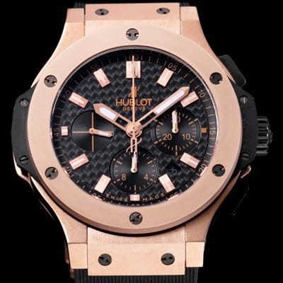HUBLOT 위블로 301.PM.1780.RX 에볼루션 18k로즈골드 크로노그래프 블랙 카본 다이얼 신형 ETA 7750오토매틱 무브먼트 hub0197 - Hublot Bigbang TOP Grade Quality Evolution 18k Rose Gold Chronograp Black Carbon Dial ETA 7750 Automatic Movement