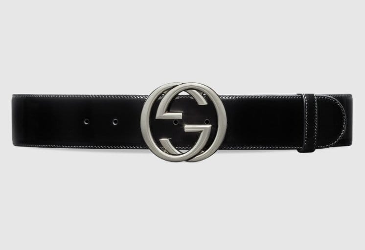 GUCCI 구찌 인터로킹 G 버클 와이드 벨트 3COLOR