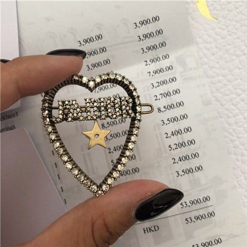 DIOR 디올 머리핀 D4771 2020/신상 (정품과 비교가능한 퀄리티 )