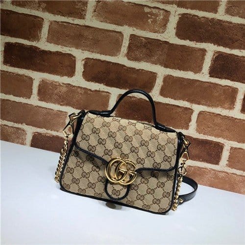 GUCCI 구찌 마몬트 수프림 탑핸들백 583571-1 2020/신상