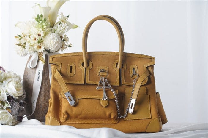 HERMES 에르메스 버킨 Cargo 35CM 정품원단사용 (100%수작업) H351099-3 3COLOR