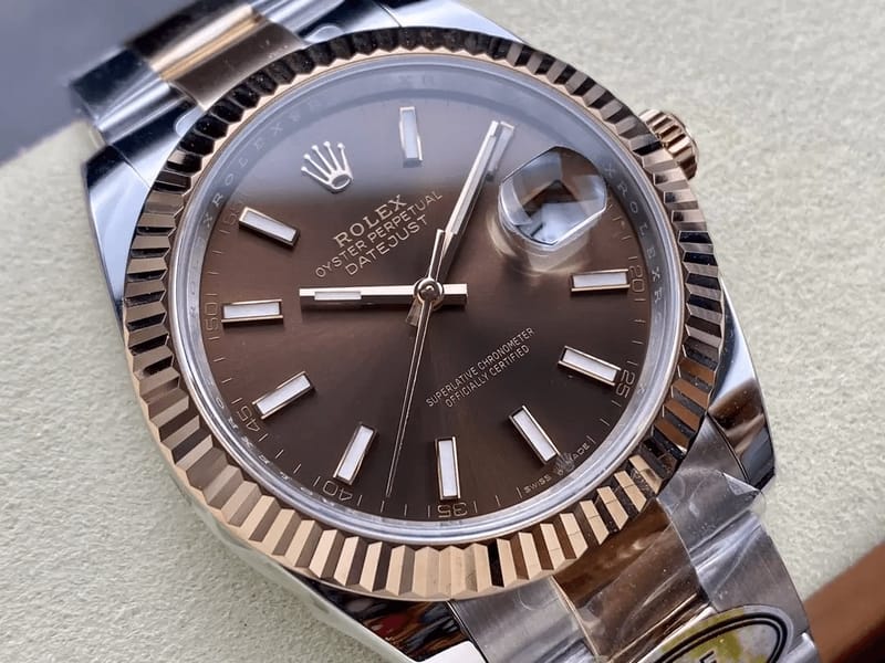 ROLEX 로렉스 데이저스트 브라운 다이얼 오이스터 41mm