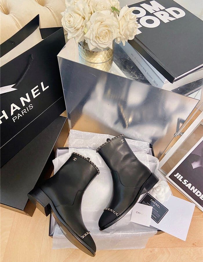 CHANEL 샤넬 여성용 부츠 (굽높이2.5CM) C34519 2COLOR