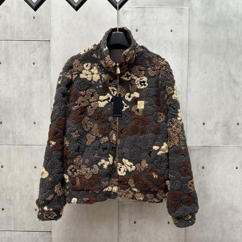 LOUIS VUITTON 루이비통 리버시블 플리스 블루종