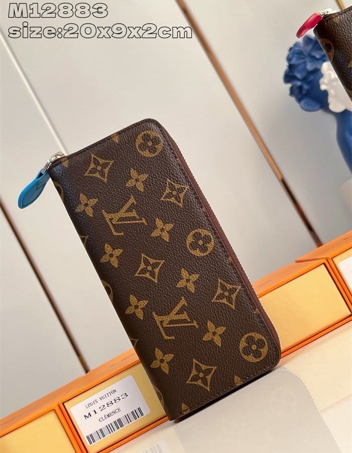 LOUIS VUITTON 루이비통 클레망스 장지갑 M12883 2024/신상 3COLOR