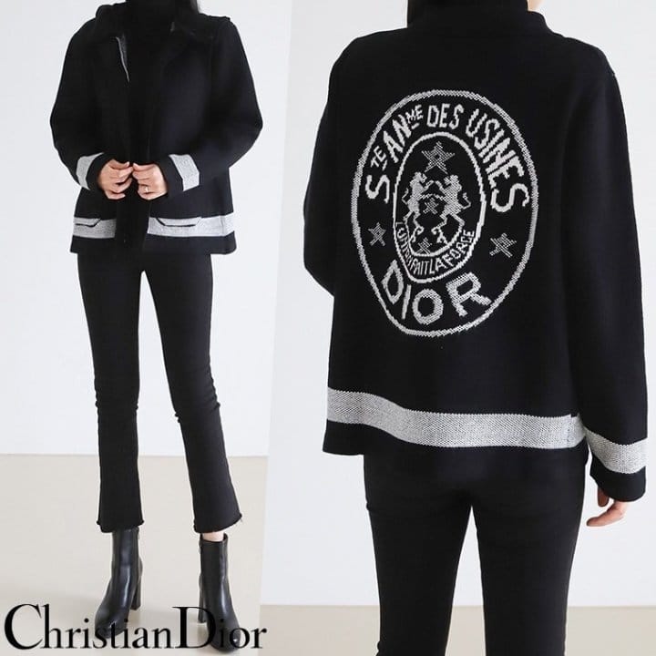 DIOR 디올 니트 자켓