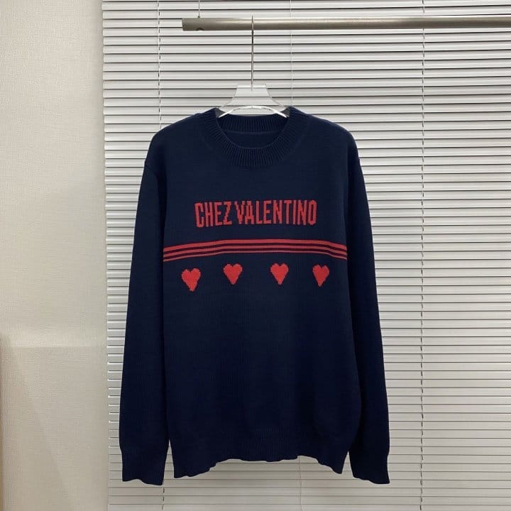 VALENTINO 발렌티노 하트 니트