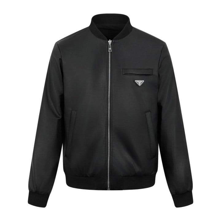 PRADA 프라다 리나일론 레더 리버시블 봄버 자켓