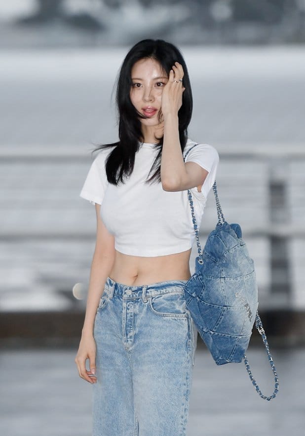 [소녀시대 서현] CHANEL 샤넬 22백 샤이니 백팩 데님