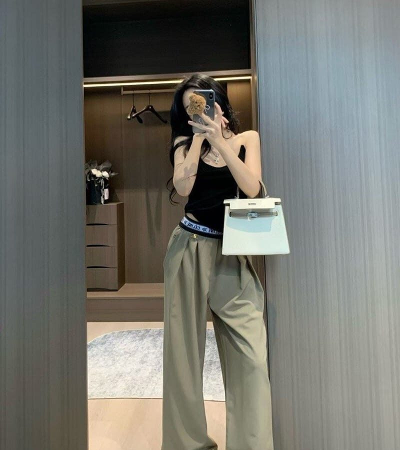 CELINE 셀린느 기본 통 슬랙스