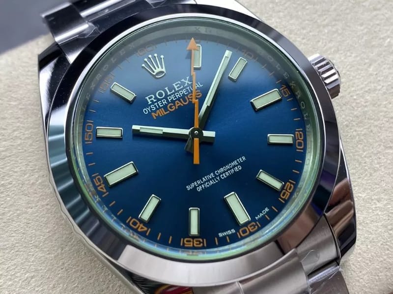 ROLEX 로렉스 밀가우스 청판 다이얼 SS 브레이슬릿 40mm