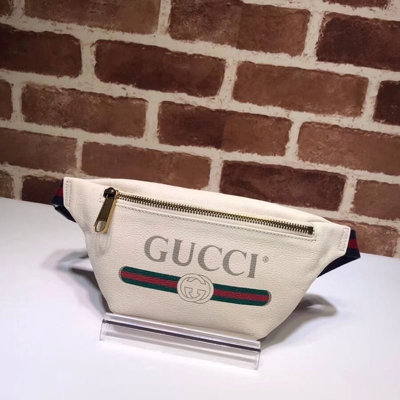 GUCCI 구찌 프린트 스몰 벨트백