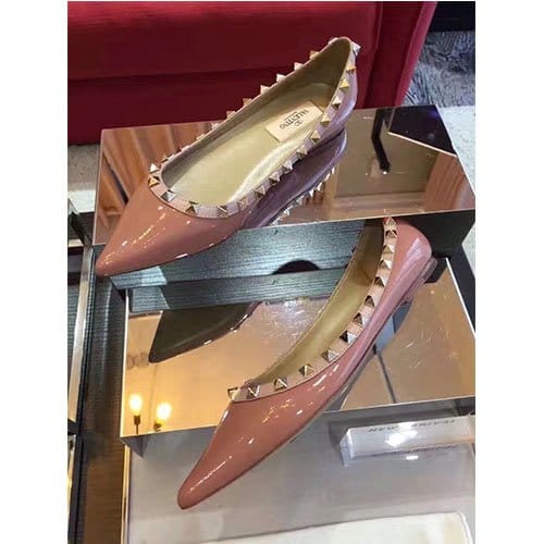 VALENTINO 발렌티노 락스터드 플랫 1cm M1346-10