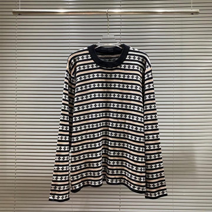 CHROME HEARTS 크롬하츠 크로스 모티프 니트