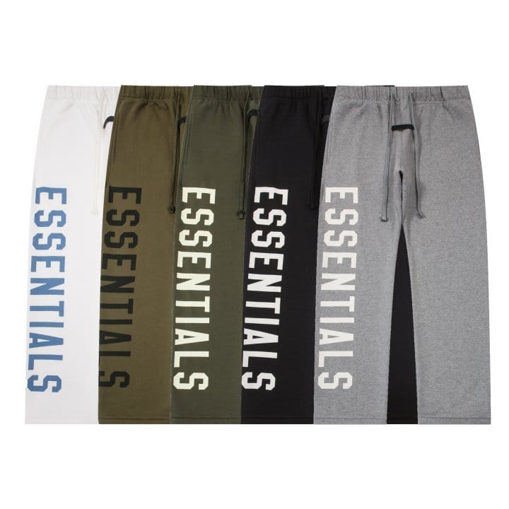 FEAR OF GOD 피어오브갓 에센셜 911 로고 플리스 스웨트 팬츠