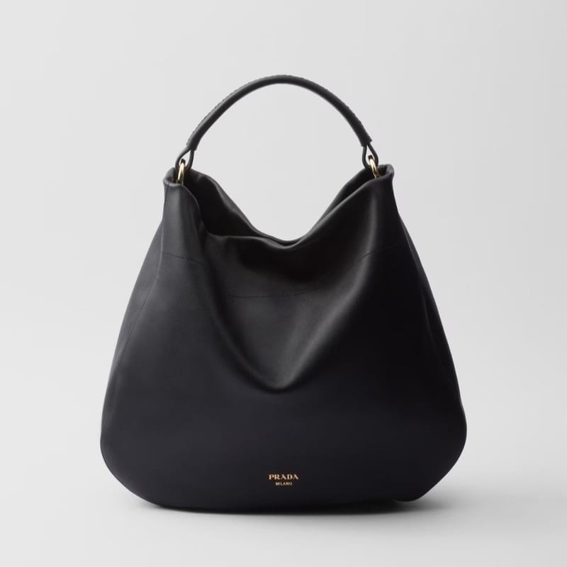 PRADA 프라다 라지 가죽 숄더백 1BC219 2COLOR