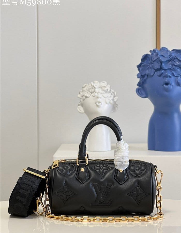 LOUIS VUITTON 루이비통 버블그램 빠삐용 BB 체인숄더백 M59800