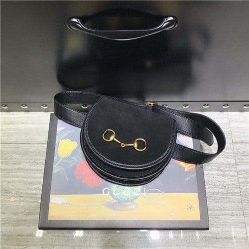 GUCCI 구찌 스웨이드 벨트백 384820 신상