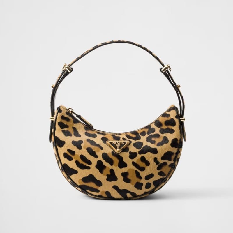 PRADA 프라다 아르케 프린트 가죽 숄더백 1BC194