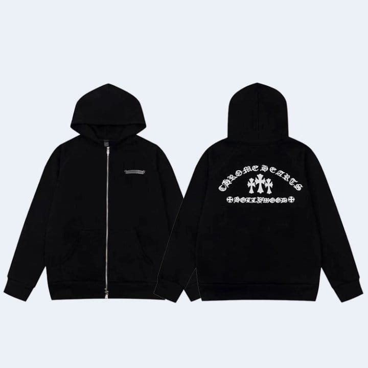 CHROME HEARTS 크롬하츠 세메터리 후드집업