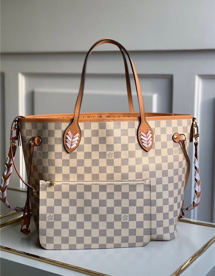 LOUIS VUITTON 루이비통 다미에 아주르 네버풀 MM N50047