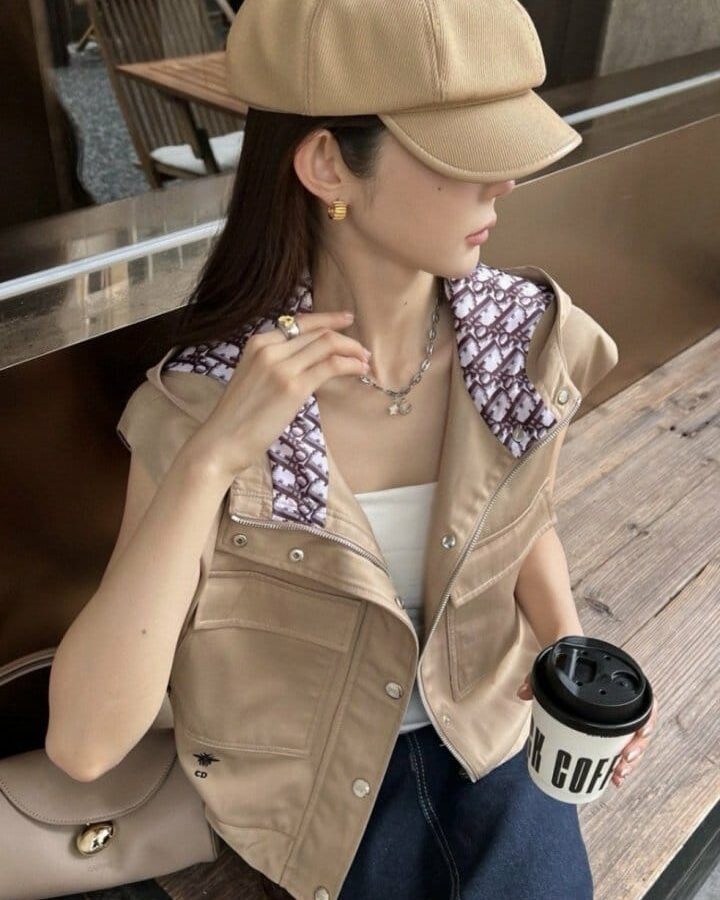 DIOR 디올 후드 조끼 2COLOR