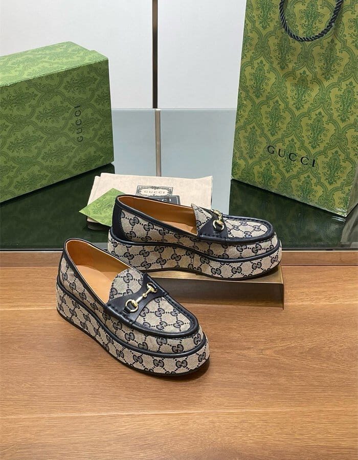 GUCCI 구찌 여성용 로퍼 (굽높이5CM) G34731-1 2024/신상 2COLOR