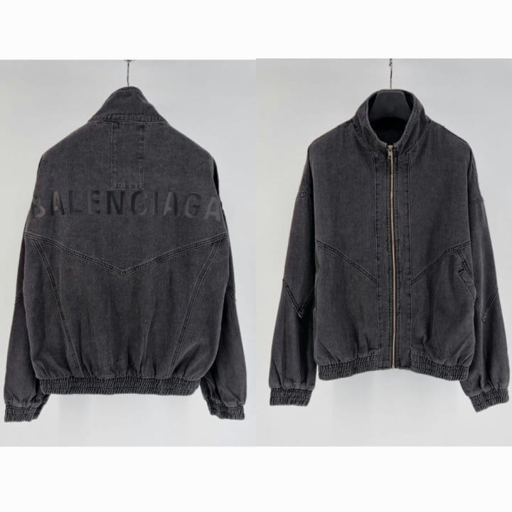 BALENCIAGA 발렌시아가 데님 져지 자켓