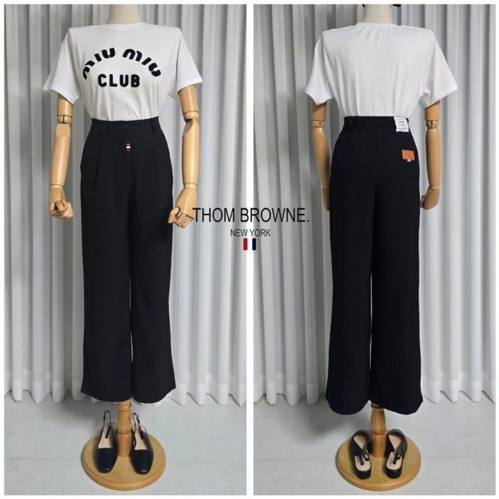 THOM BROWNE 톰브라운 썸머 밴딩 팬츠 3COLOR