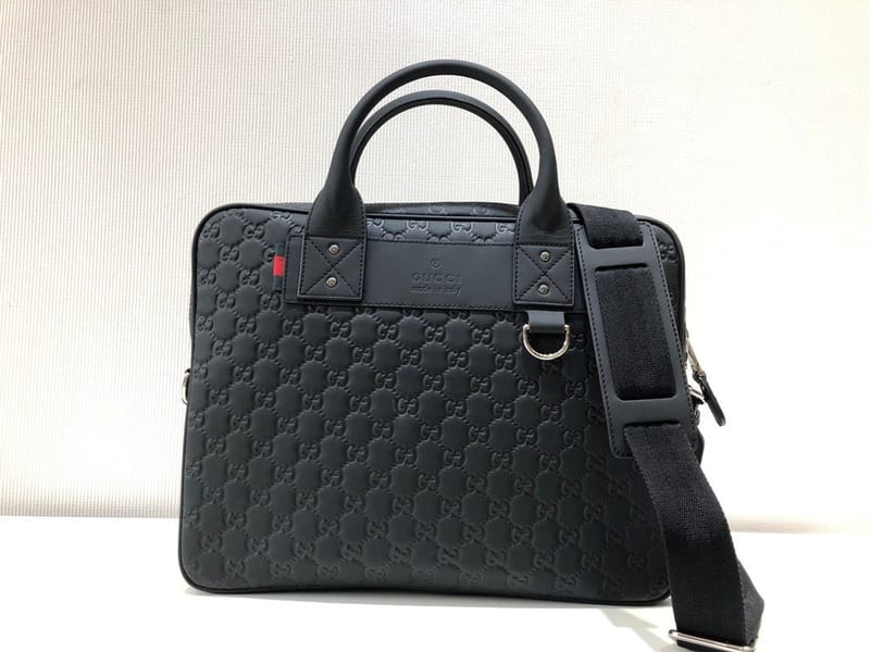 GUCCI 구찌 마이크로 시마 서류가방