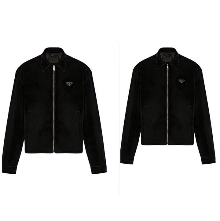 PRADA 프라다 벨벳 자켓