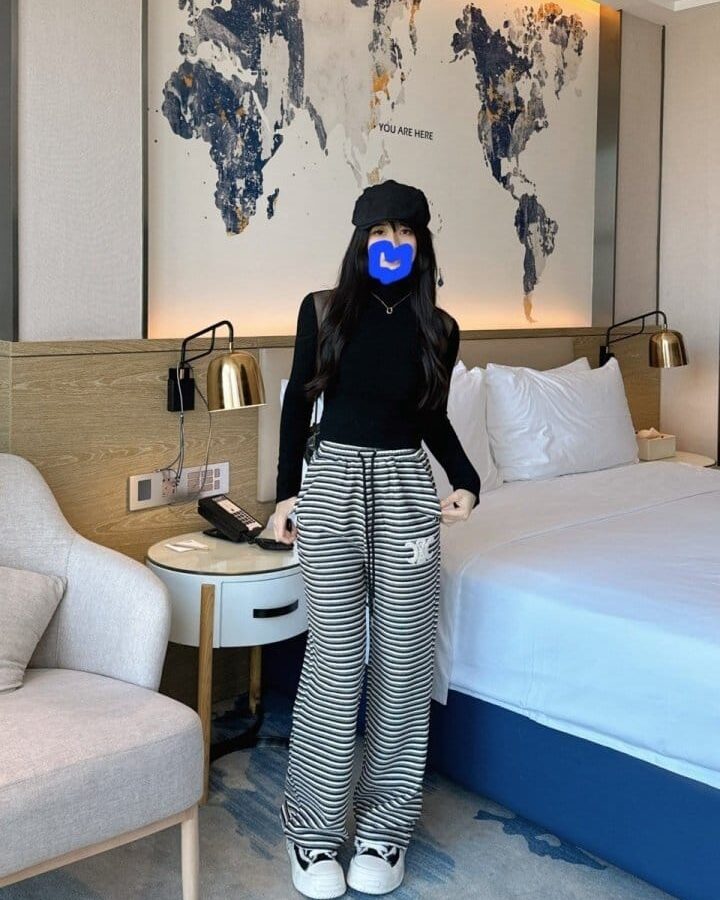 CELINE 셀린느 스트링 팬츠 와이드 팬츠