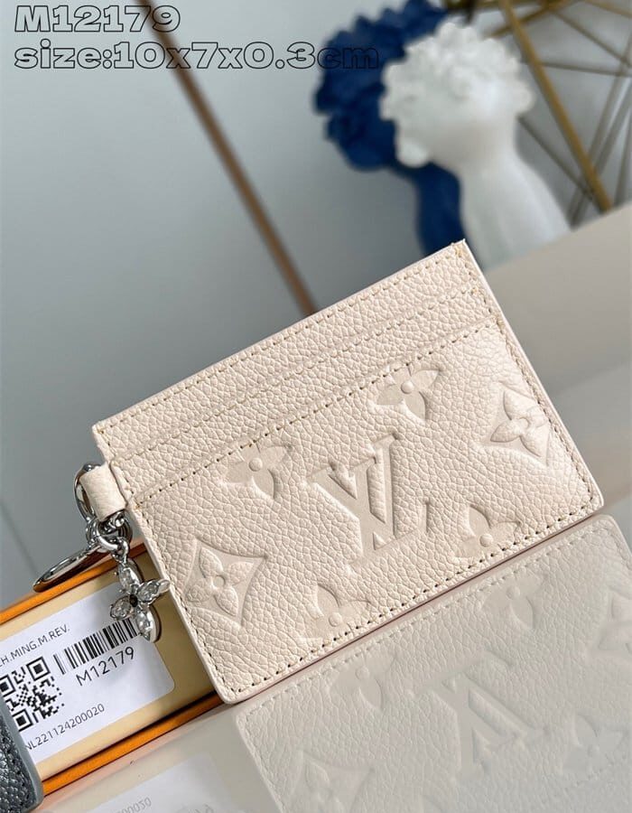 LOUIS VUITTON 루이비통 앙프렝뜨 카드/명함지갑 M12179 2024/신상 2COLOR