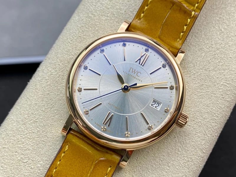 IWC 아이더블유씨 포르토피노 로즈골드 그레이다이얼