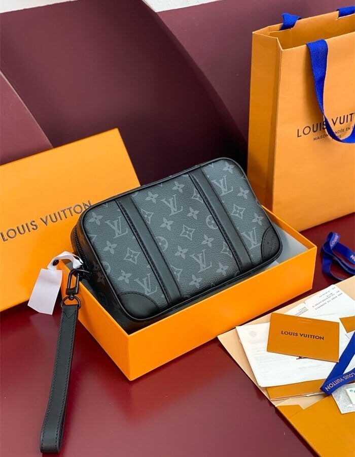 LOUIS VUITTON 루이비통 피엘부티크 포쉐트 카사이 클러치백 M82076