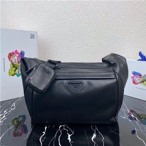 PRADA 프라다 가죽 로고 숄더백 2VH125