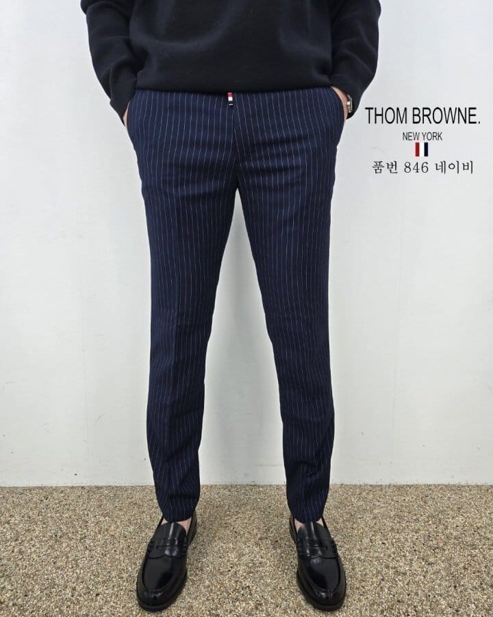 THOM BROWNE 톰브라운 줄지 슬렉스